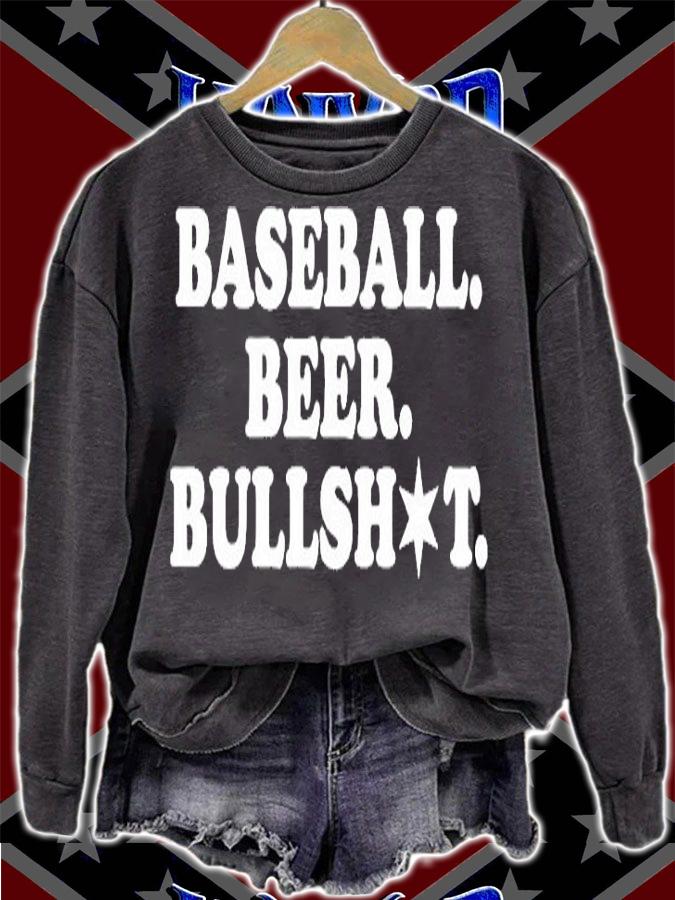Baseball Beer Bullshit shirt t-shirt