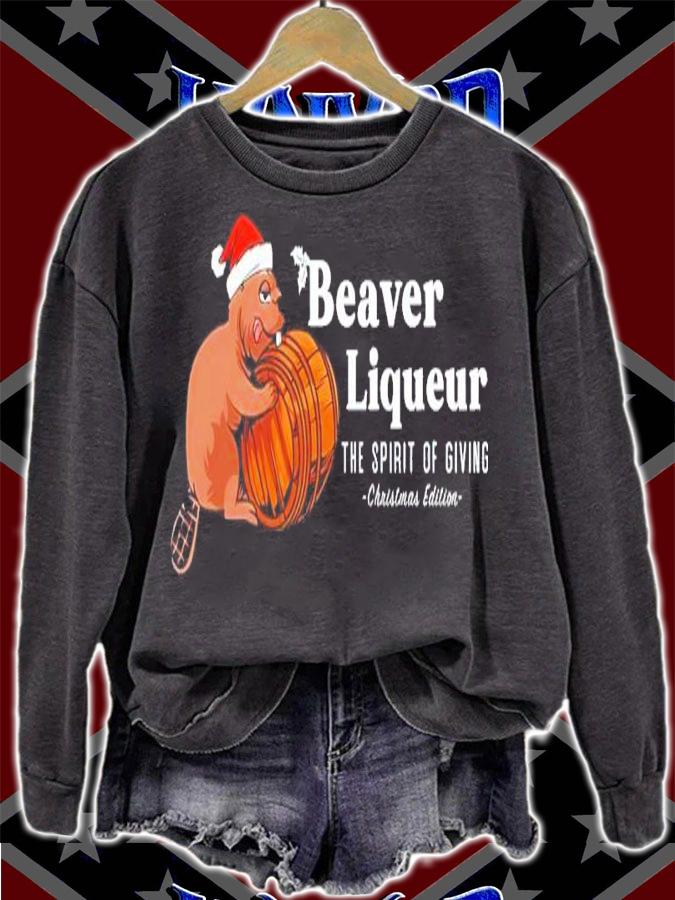 Beaver Liqueur The Spirit Of Giving Christmas Edition Shirt t-shirt sweatshirt