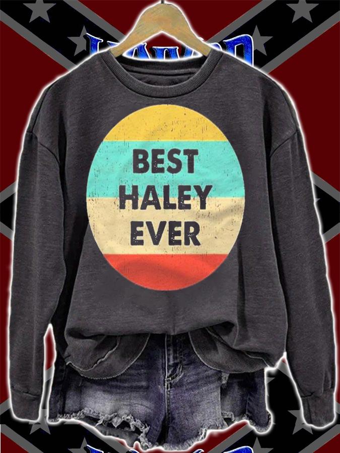 Best Haley Ever Name Personalized Custom Shirt t-shirt