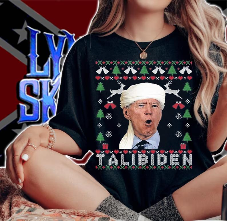 Biden Talibiden Funny Christmas T-Shirt t-shirt