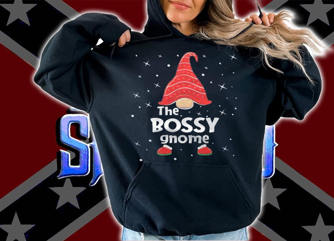 Bossy Gnome Family Matching Christmas Funny Gift Pajama Shirt t-shirt