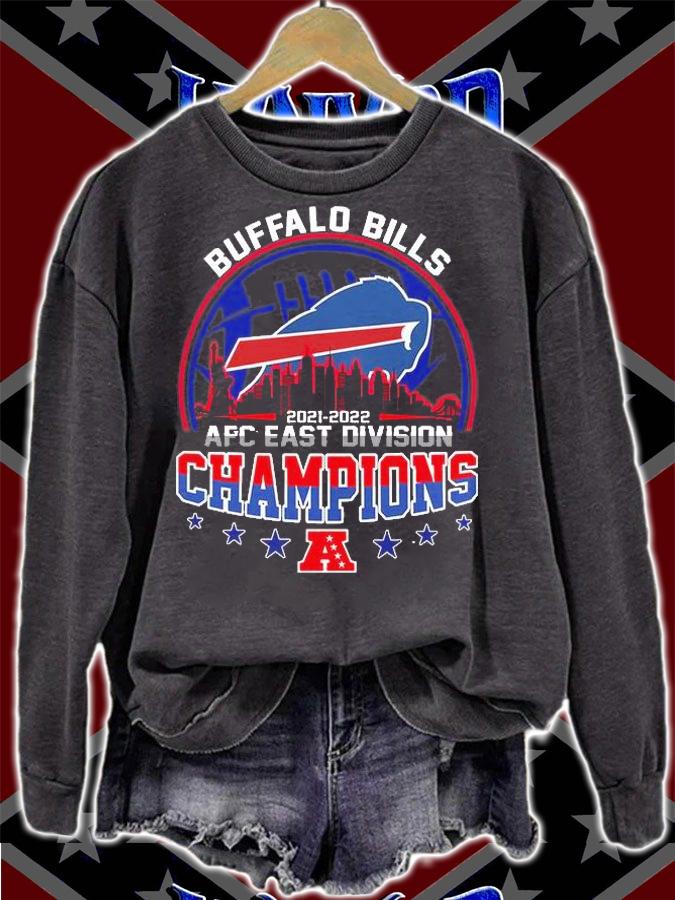 Buffalo Bills 2021 2022 AFC East Division Champions T-Shirt t-shirt