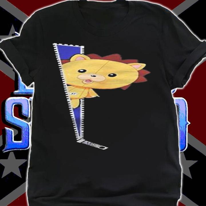 Bleach Kon Zipper Raglan Baseball Shirt t-shirt