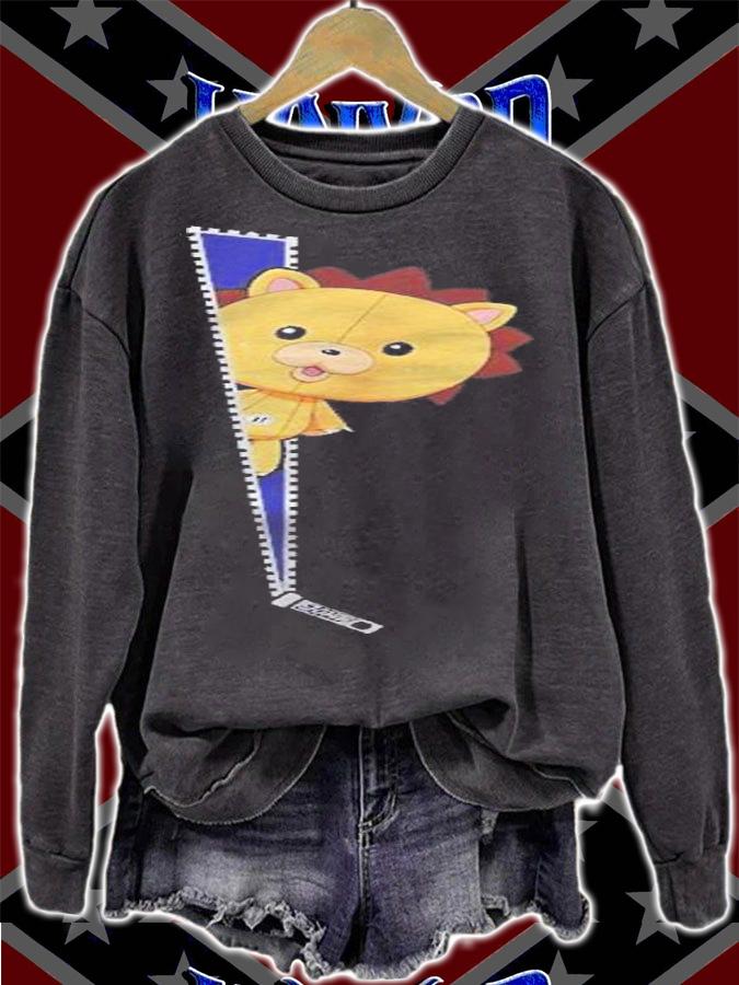 Bleach Kon Zipper Raglan Baseball Shirt t-shirt