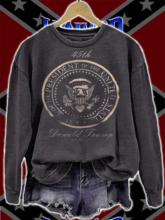 Donald Trump Gold Seal - 45th President Design T-Shirt t-shirt