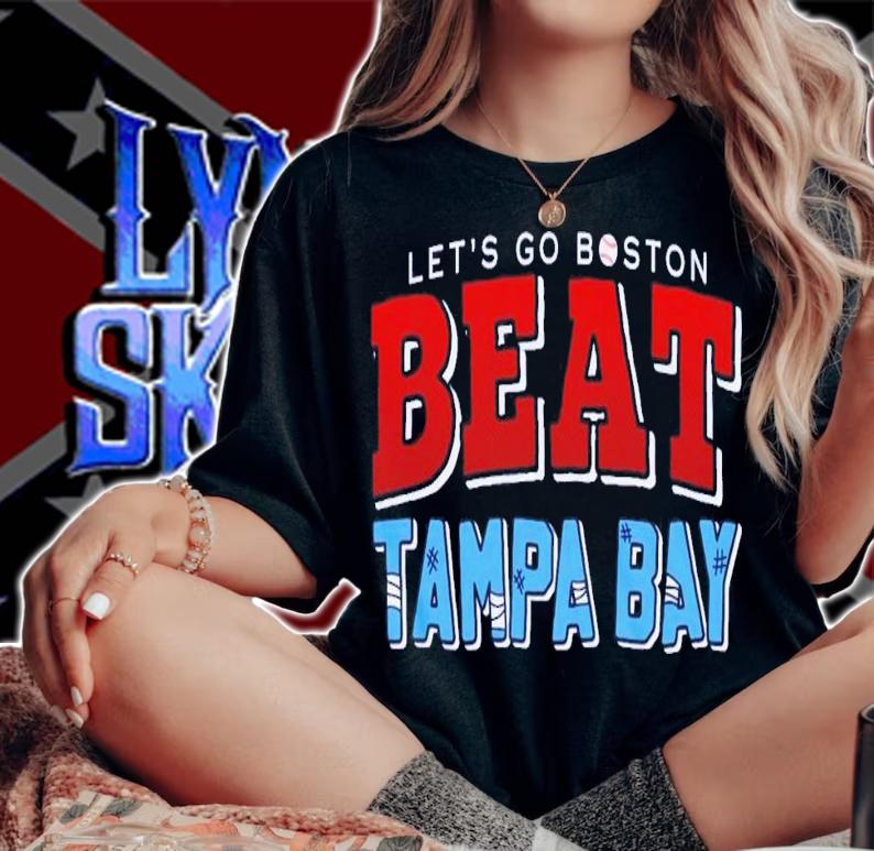 Let's go Boston Beat Tampa Bay shirt t-shirt