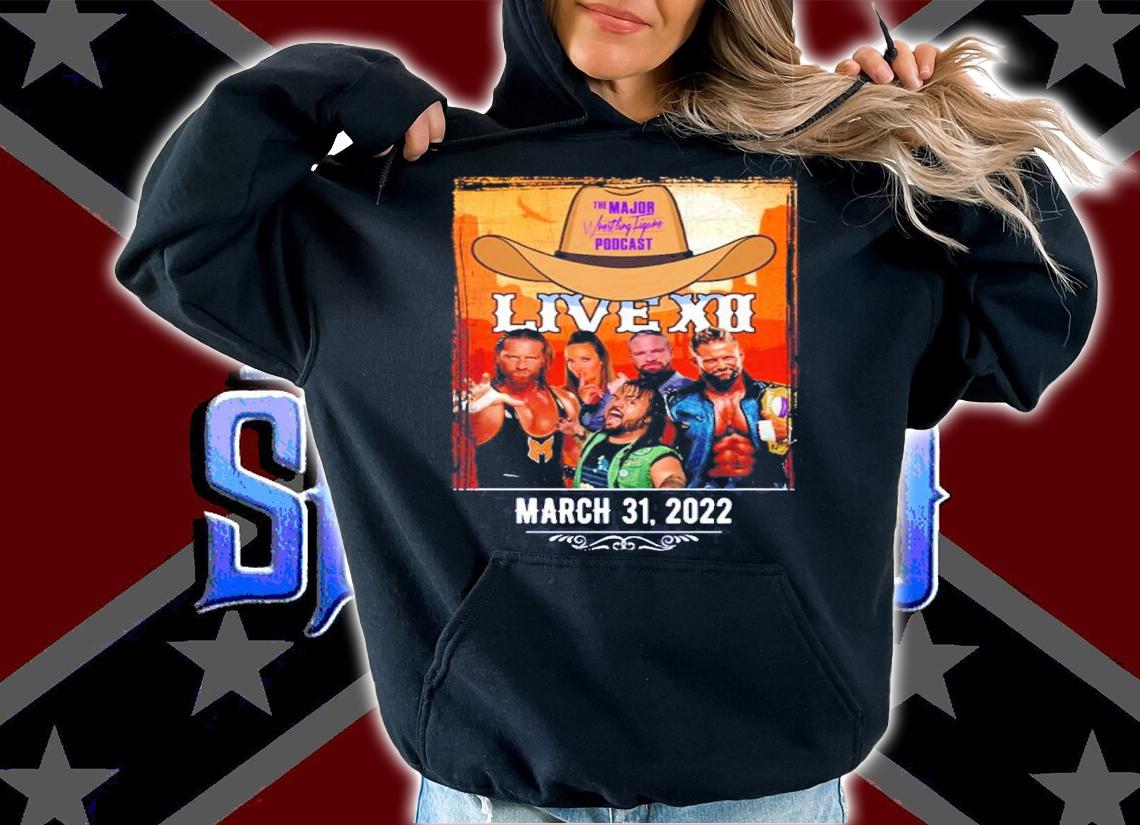 Major Wrestling Figure Podcast Live XII March 31 2022 Shirt t-shirt