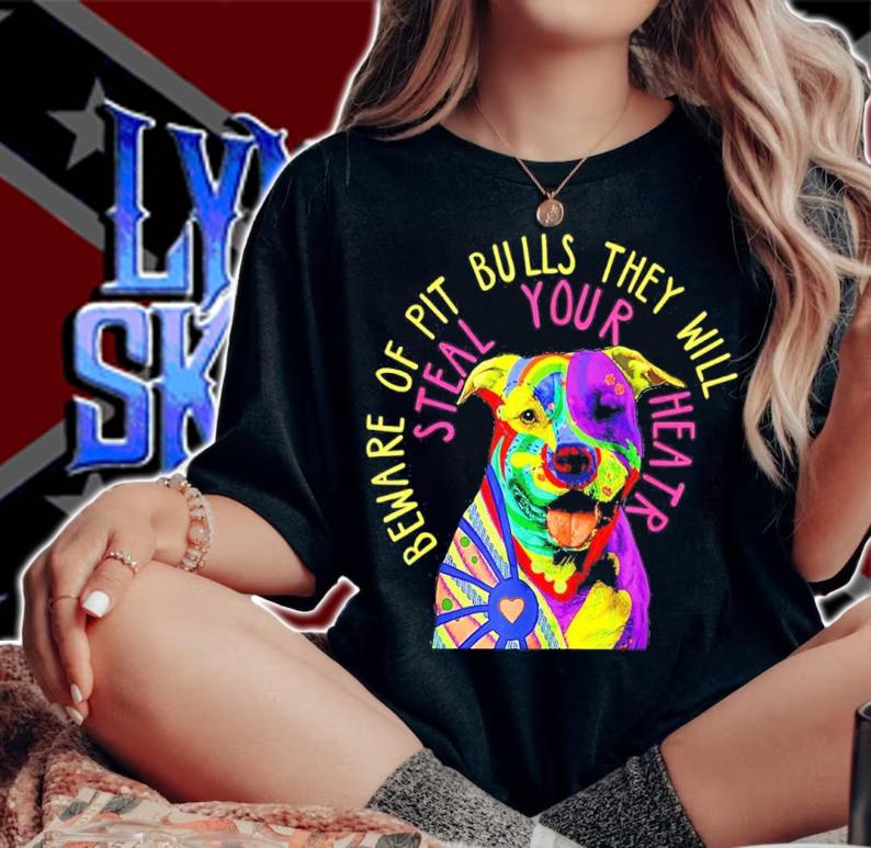 Pitbull Beware Of Pit Bulls They Will Steal Your Heart Shirt t-shirt woman shirt