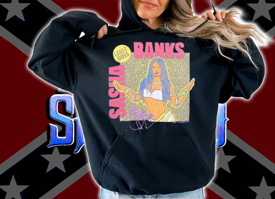 Sasha Banks Legit Boss Homage Shirt t-shirt hoodie
