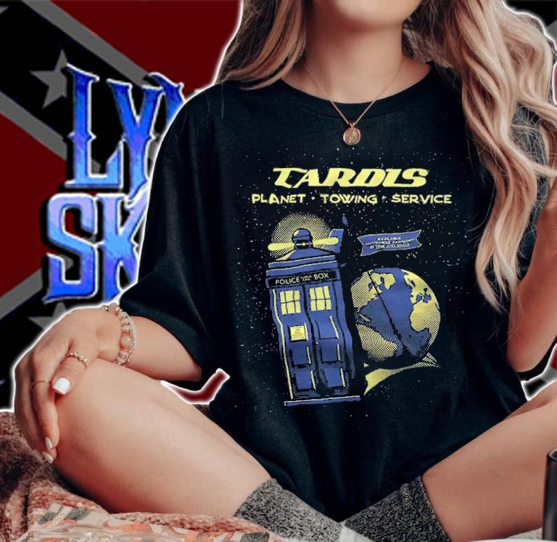 Tardis Planet Towing Service Shirt t-shirt woman shirt