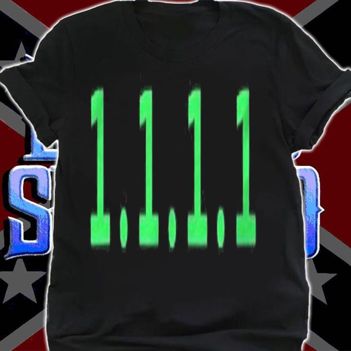 Computer Geek Of Public Dns Service Ip 1.1.1.1 Ver2 shirt t-shirt