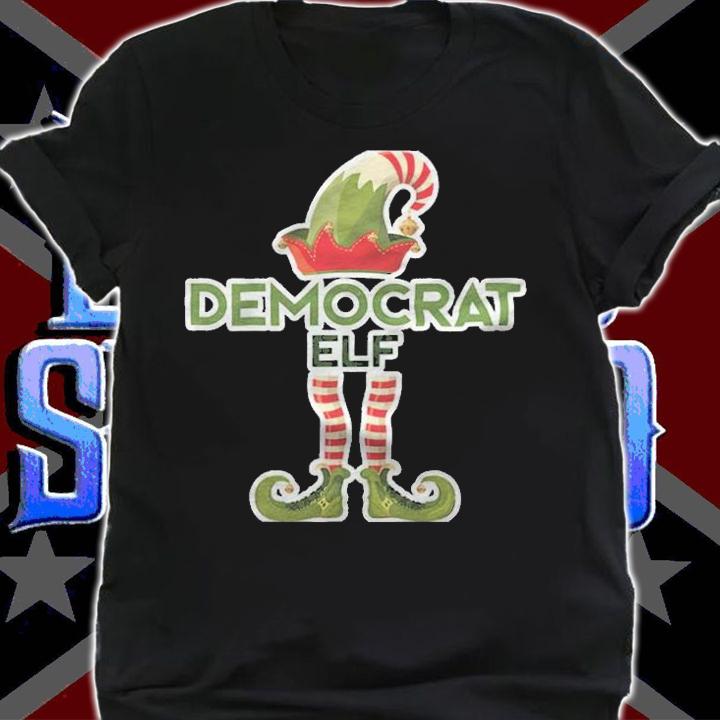 Democrat Elf Matching Family Christmas T-Shirt t-shirt