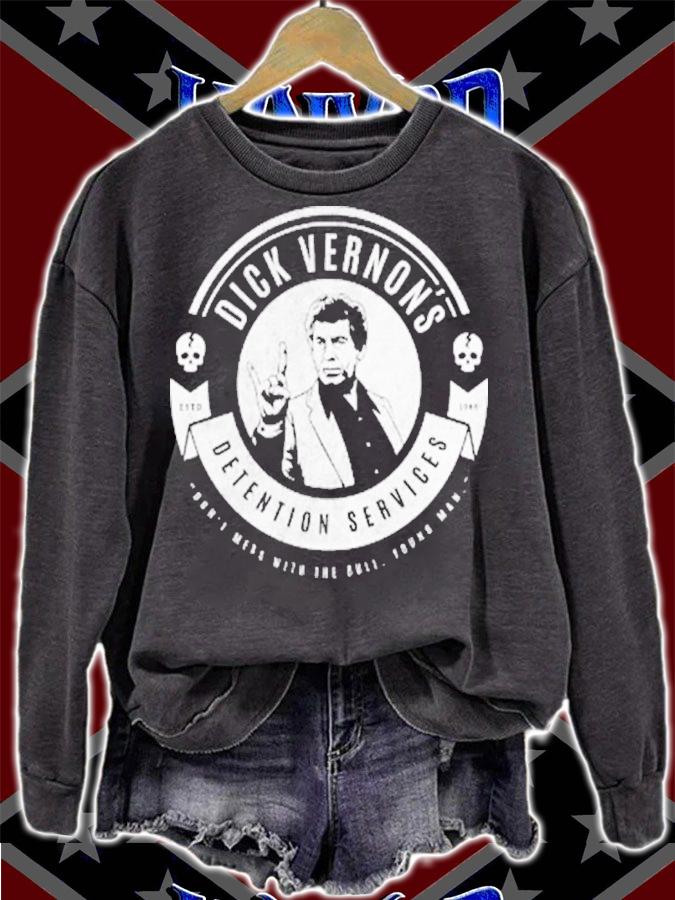 Dick Vernon's Detention Services Don't Mess With The Bull Young Man Shirt t-shirt