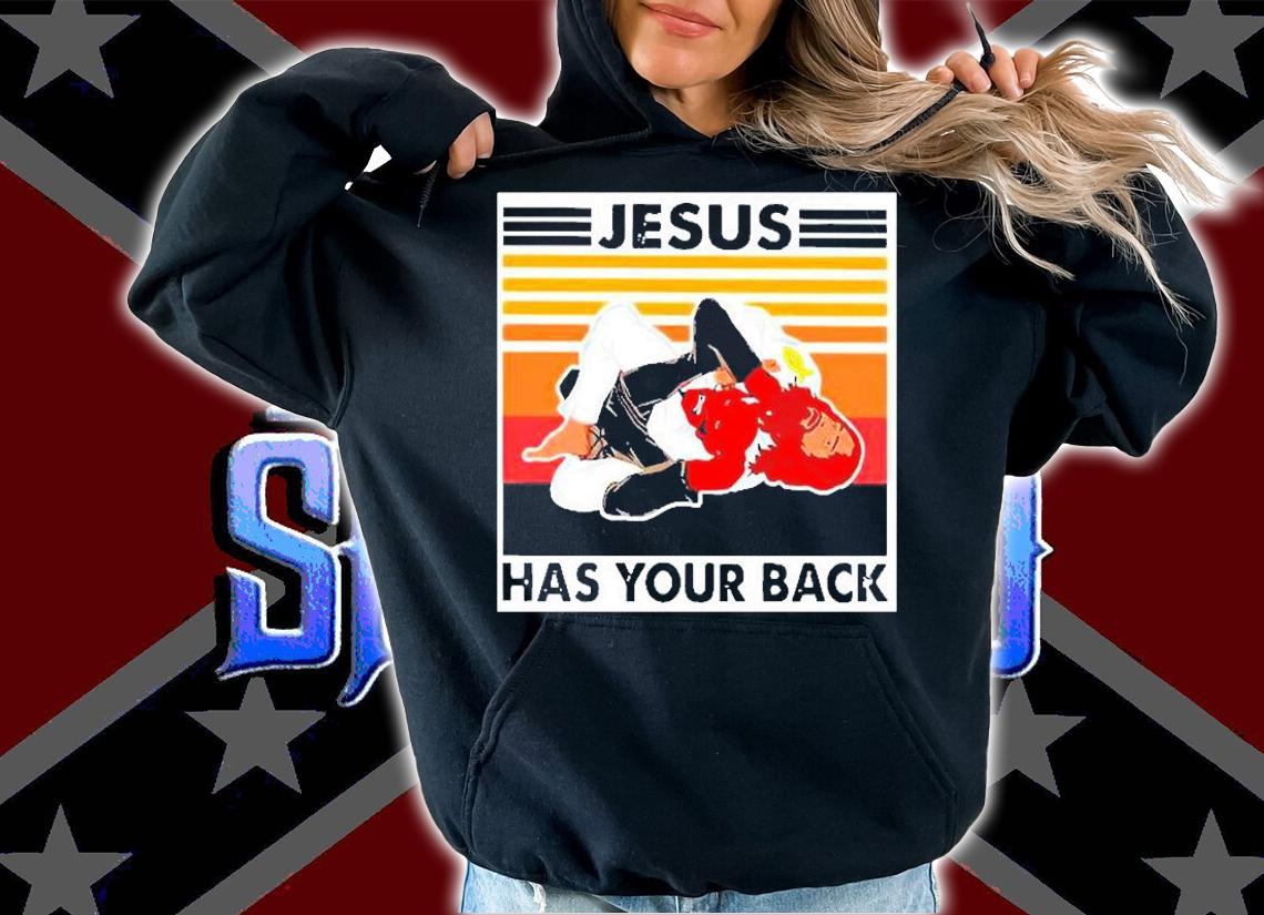 Jesus Has Your Back Vintage T-Shirt t-shirt hoodie