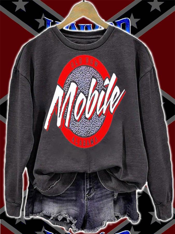 Mobile Alabama Circle Logo shirt t-shirt sweatshirt