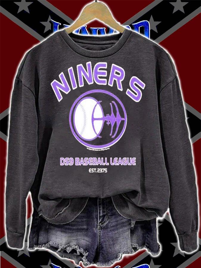 Niners Ds9 Baseball League Est 2375 T-Shirt t-shirt