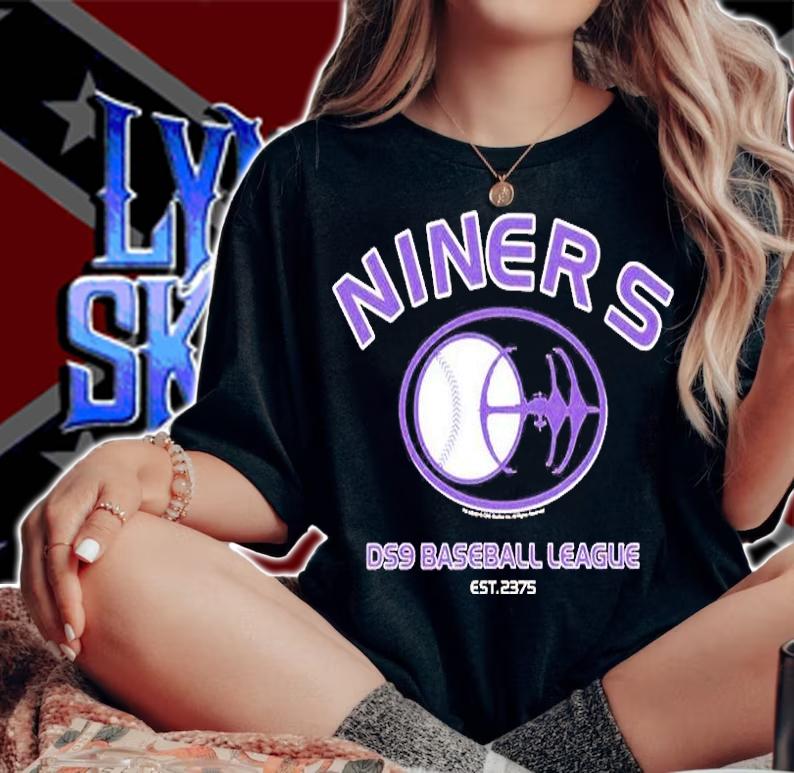 Niners Ds9 Baseball League Est 2375 T-Shirt t-shirt