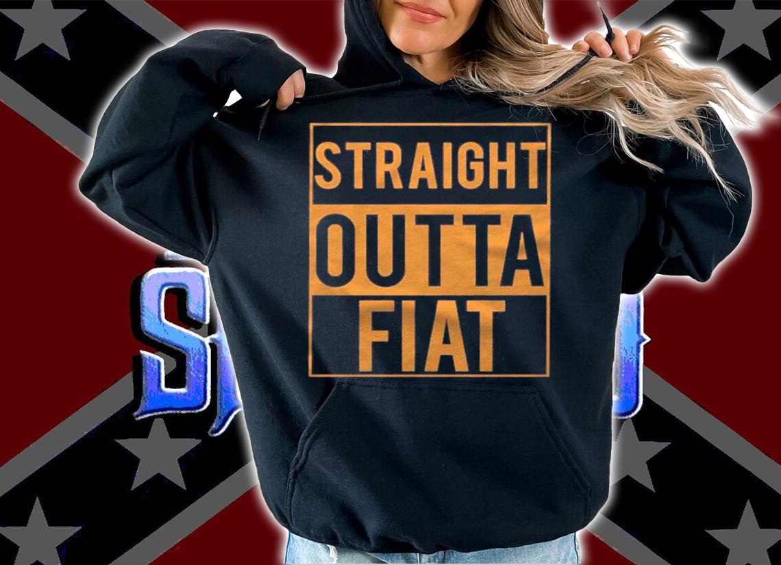 Straight Outta Fiat Funny Btc Crypto Lover Shirt t-shirt hoodie