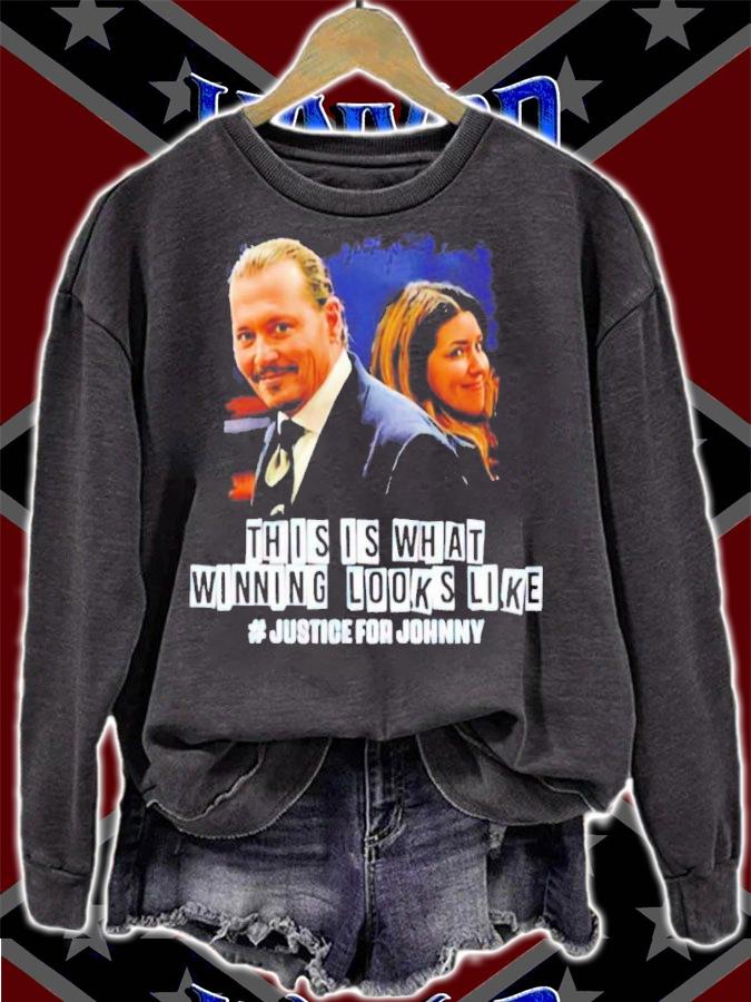 This Is What Winning Looks Like Funny Johnny Depp Shirt t-shirt sweatshirt