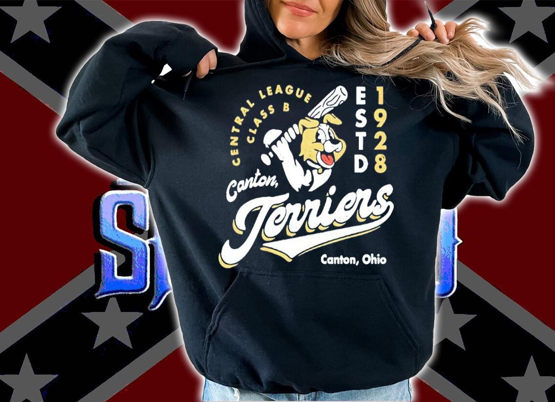Canton Terriers Ohio Central League Class B Baseball Estd 1928 Shirt t-shirt hoodie