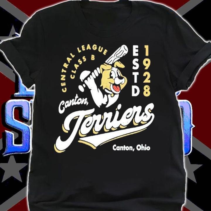 Canton Terriers Ohio Central League Class B Baseball Estd 1928 Shirt t-shirt shirt
