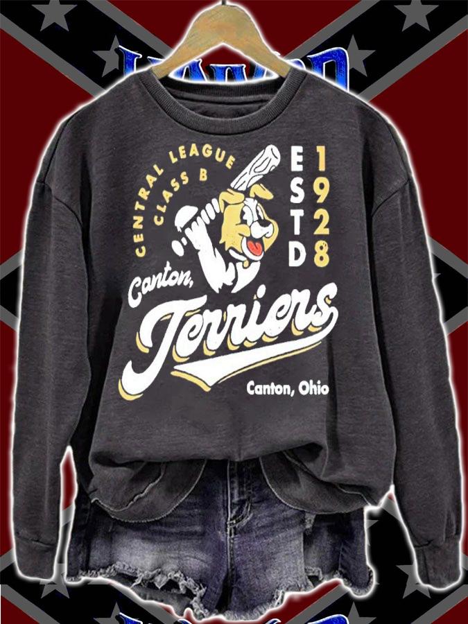 Canton Terriers Ohio Central League Class B Baseball Estd 1928 Shirt t-shirt sweatshirt