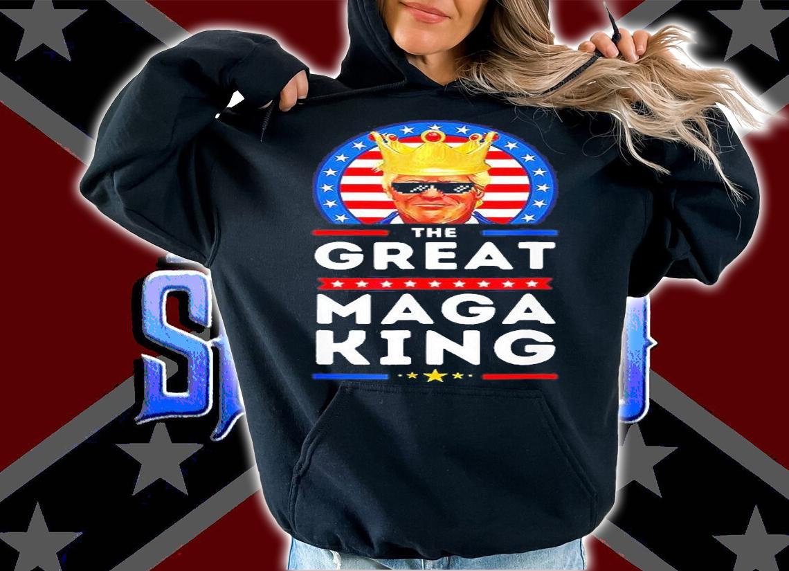 Great Maga King Trump Biden Political Ultra Mega Proud T-Shirt t-shirt
