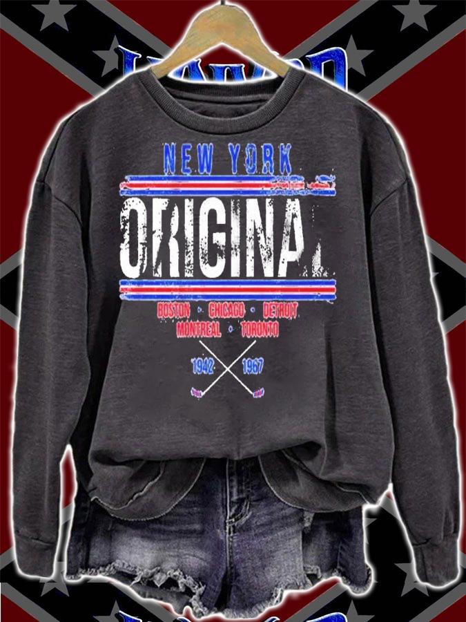 New York Original Hockey Boston Chicago Detroit Montreal Toronto 1942-1967 Shirt t-shirt sweatshirt