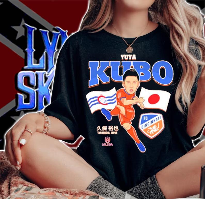 Yuya Kubo Toon MLSPA Cincinnati Shirt t-shirt woman shirt