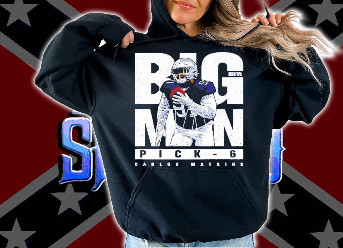 Carlos Watkins Dallas Big Man Dallas Football Shirt t-shirt