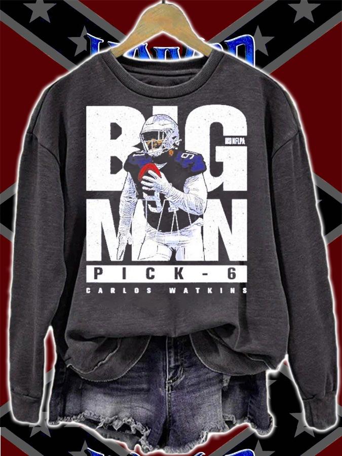 Carlos Watkins Dallas Big Man Dallas Football Shirt t-shirt