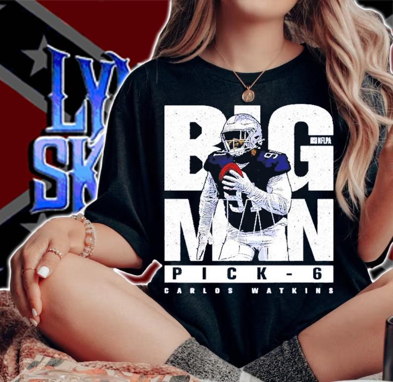 Carlos Watkins Dallas Big Man Dallas Football Shirt t-shirt
