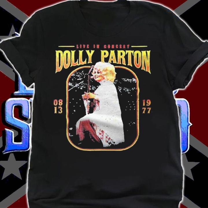 Dolly Parton live in concert 1977 T-shirt t-shirt