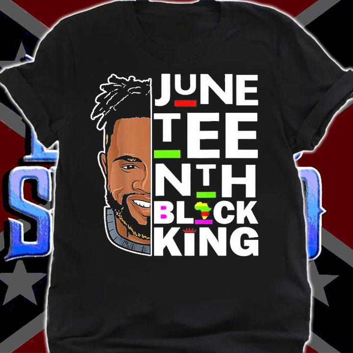 Juneteenth Black King Melanin Father Dad Men Son Dad Da Boys T-Shirt t-shirt