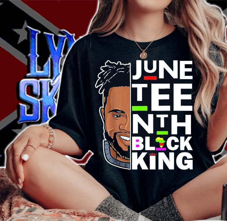 Juneteenth Black King Melanin Father Dad Men Son Dad Da Boys T-Shirt t-shirt