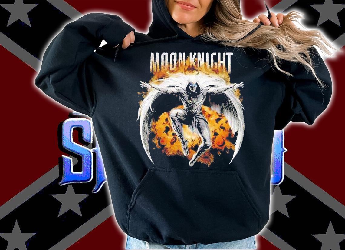 Marvel Moon Knight Leaping Burst T-Shirt t-shirt hoodie