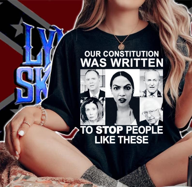 The Constitution Was Written To Stop People Like These Shirt t-shirt