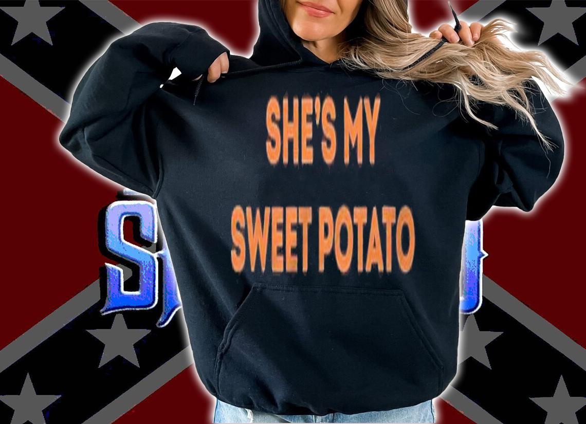 Cute Matching Couples Outfit Shes My Sweet Potato I Yam Set Shirt t-shirt hoodie