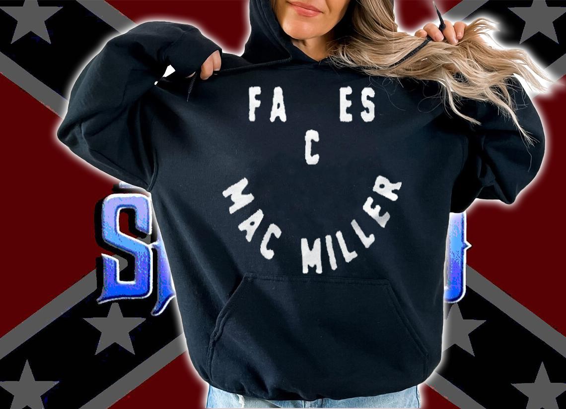 Faces smile Mac Miller T-shirt t-shirt