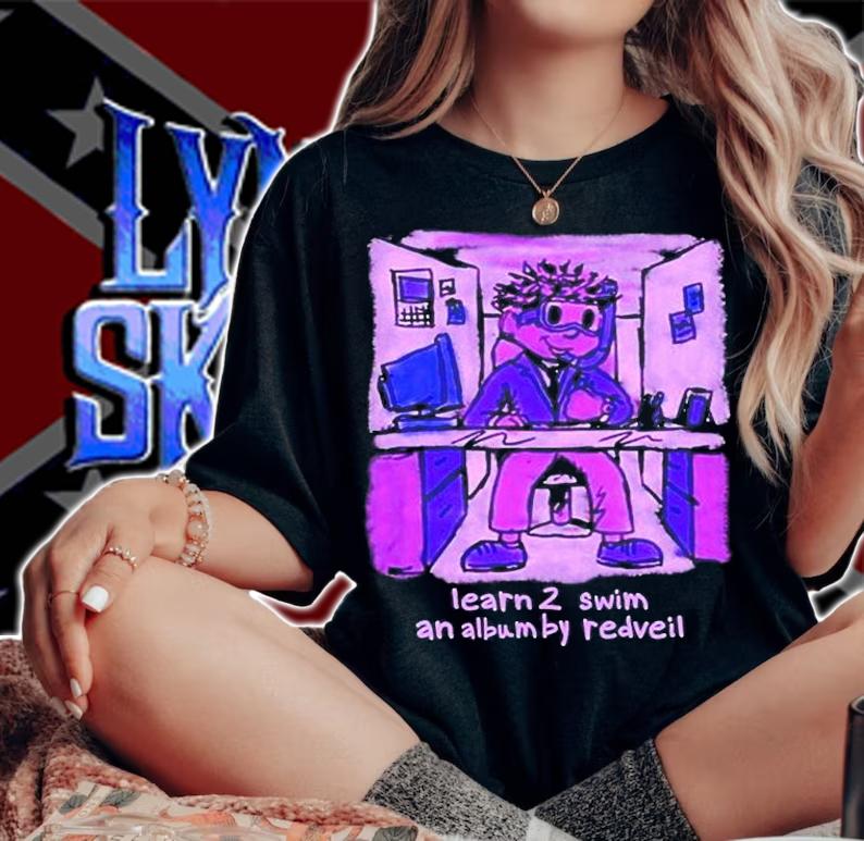 Learn 2 Swim An Album By Redveil T-Shirt t-shirt woman shirt