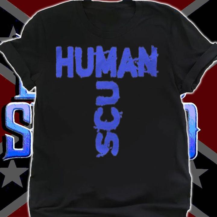 New Design blue Human Scum T-Shirt t-shirt shirt