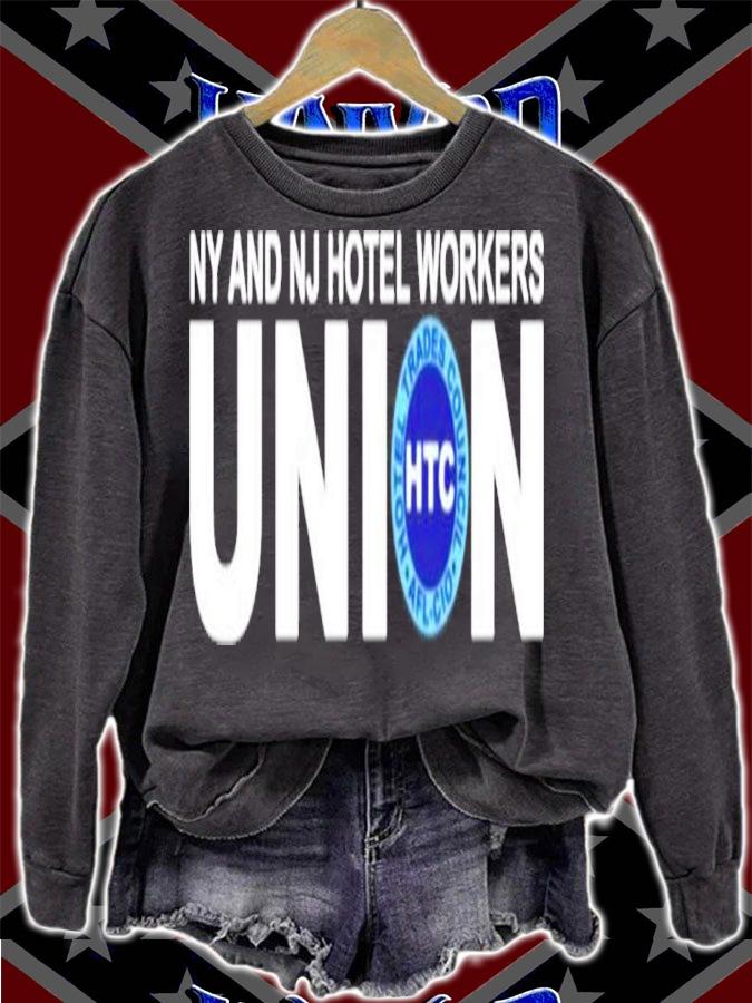 NY And NJ Hotel Workers Union Hotel Trades Council AFL CIO HTC Shirt t-shirt