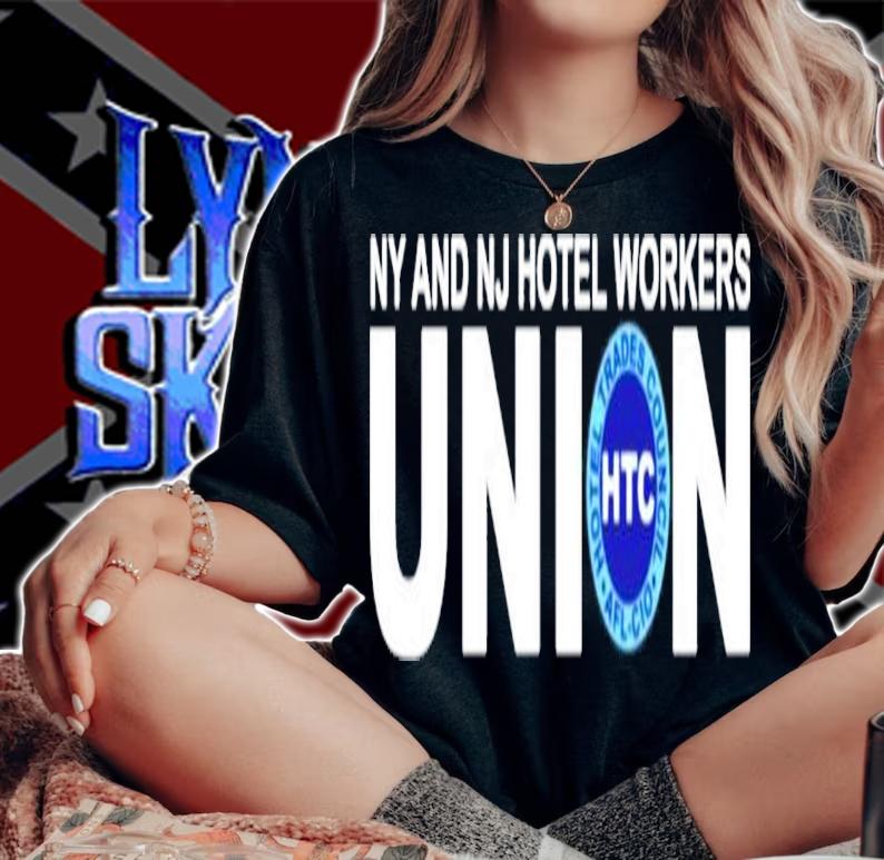 NY And NJ Hotel Workers Union Hotel Trades Council AFL CIO HTC Shirt t-shirt