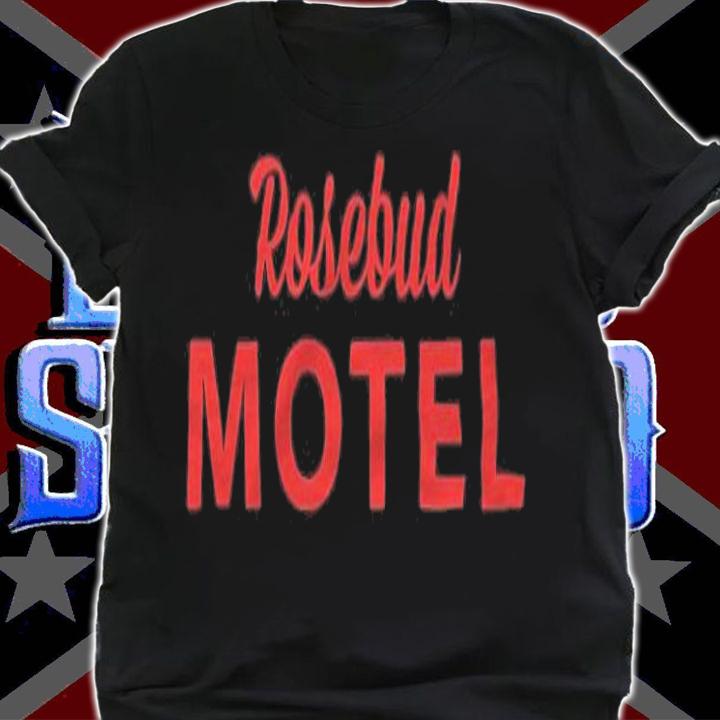 Rosebud Motel text logo T-shirt t-shirt