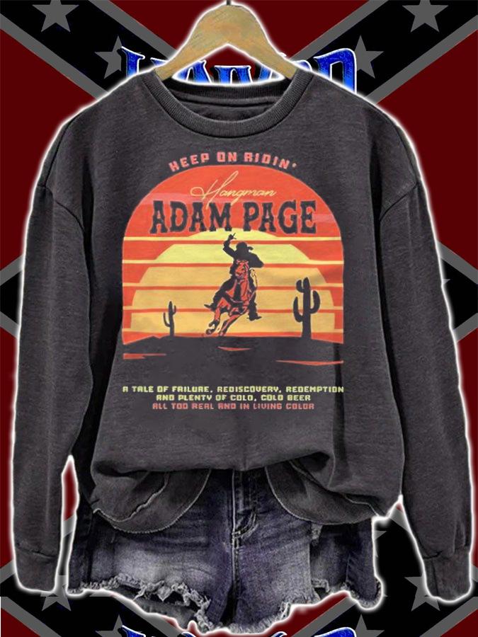 Keep on ridin' Hangman Adam Page T-shirt t-shirt sweatshirt