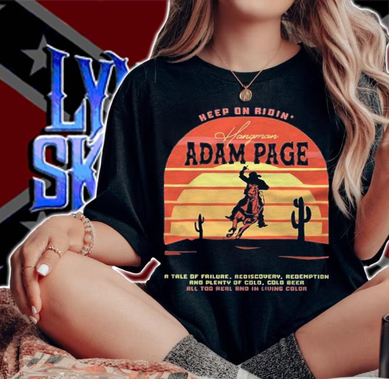 Keep on ridin' Hangman Adam Page T-shirt t-shirt woman shirt