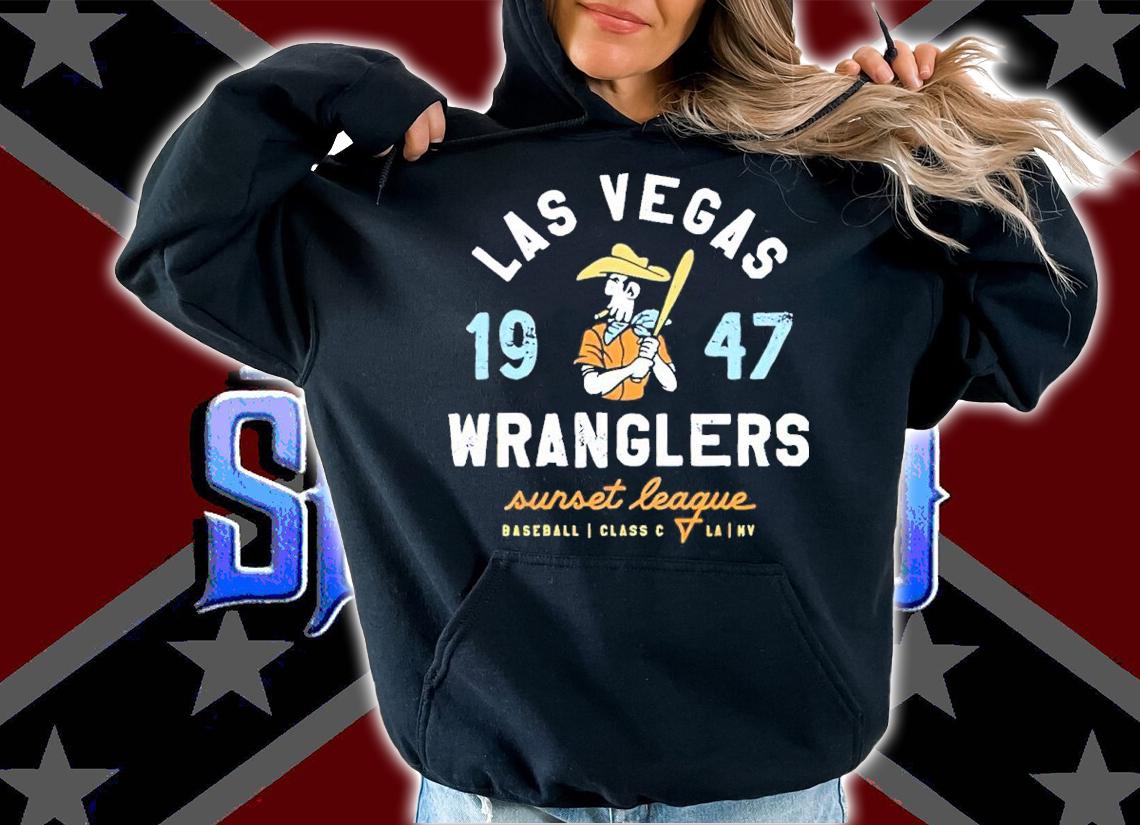 Las Vegas Wranglers 1947 Sunset League Baseball Shirt t-shirt
