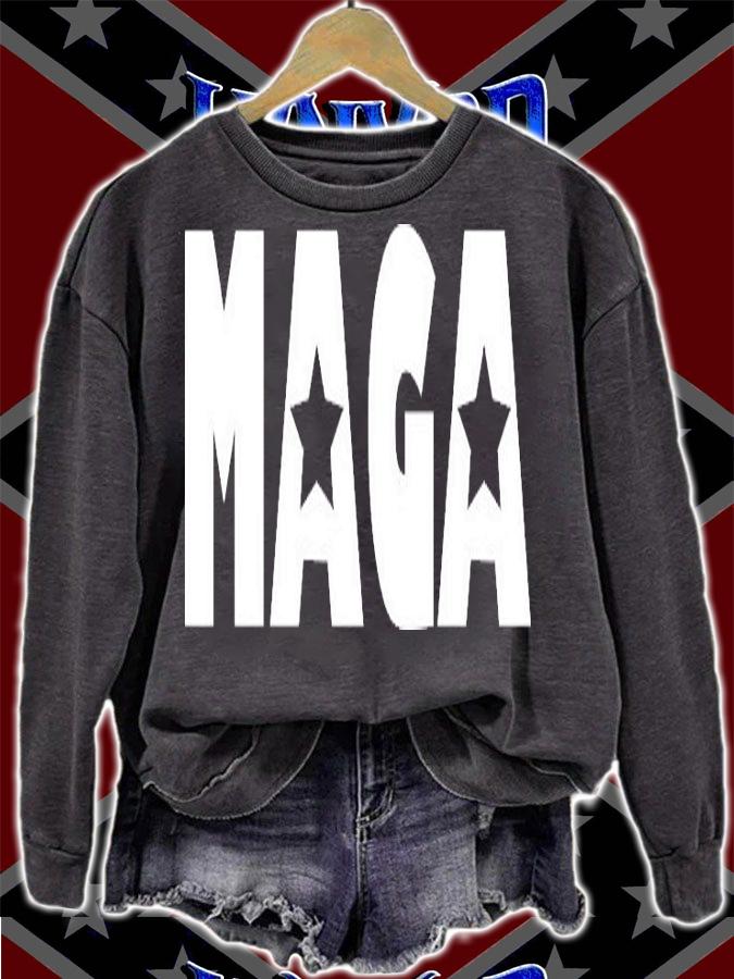MAGA Star Logo Make America Great Again T-Shirt t-shirt sweatshirt