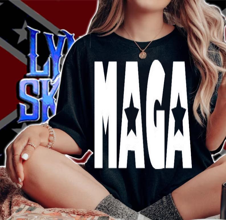MAGA Star Logo Make America Great Again T-Shirt t-shirt woman shirt