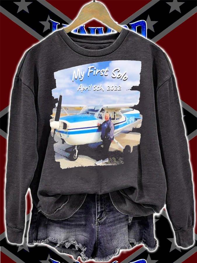My first Solo April 5th 2022 T-shirt t-shirt sweatshirt